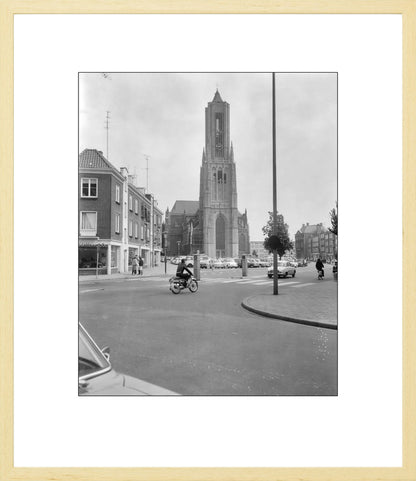 De Eusebiuskerk met Brommer - 1965