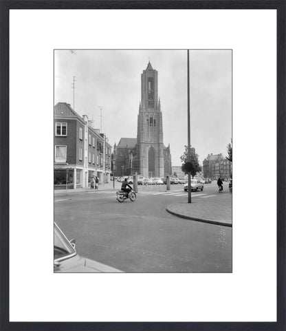 De Eusebiuskerk met Brommer - 1965