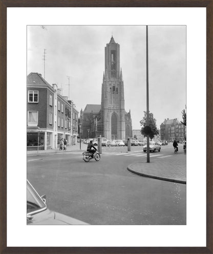 De Eusebiuskerk met Brommer - 1965