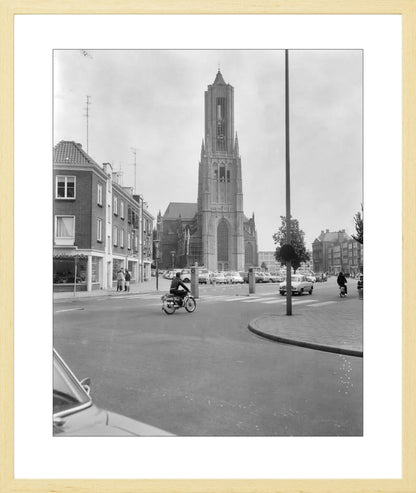 De Eusebiuskerk met Brommer - 1965