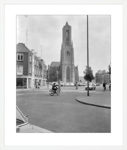 De Eusebiuskerk met Brommer - 1965