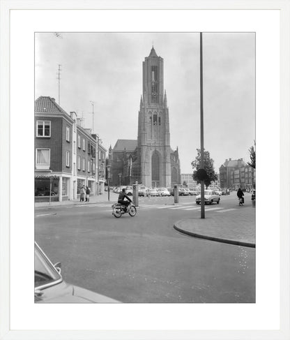 De Eusebiuskerk met Brommer - 1965