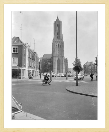 De Eusebiuskerk met Brommer - 1965