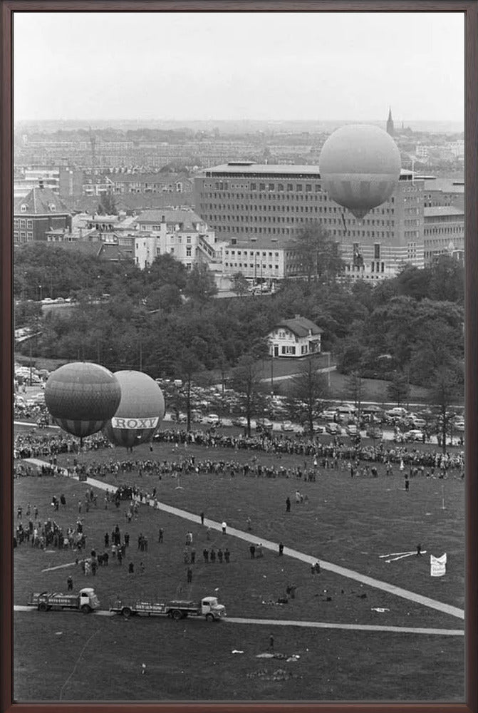 Ballonnen boven Den Haag - 1962