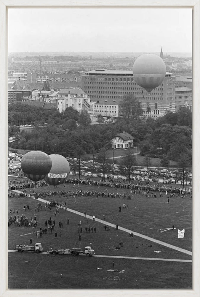 Ballonnen boven Den Haag - 1962