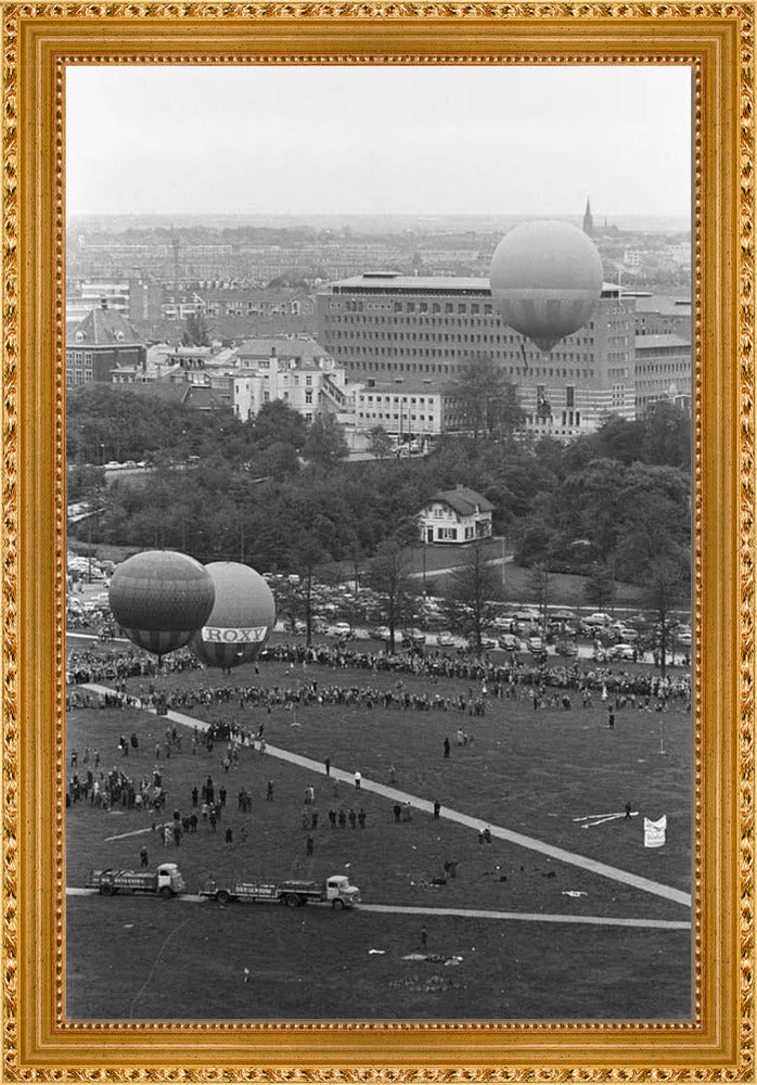 Ballonnen boven Den Haag - 1962