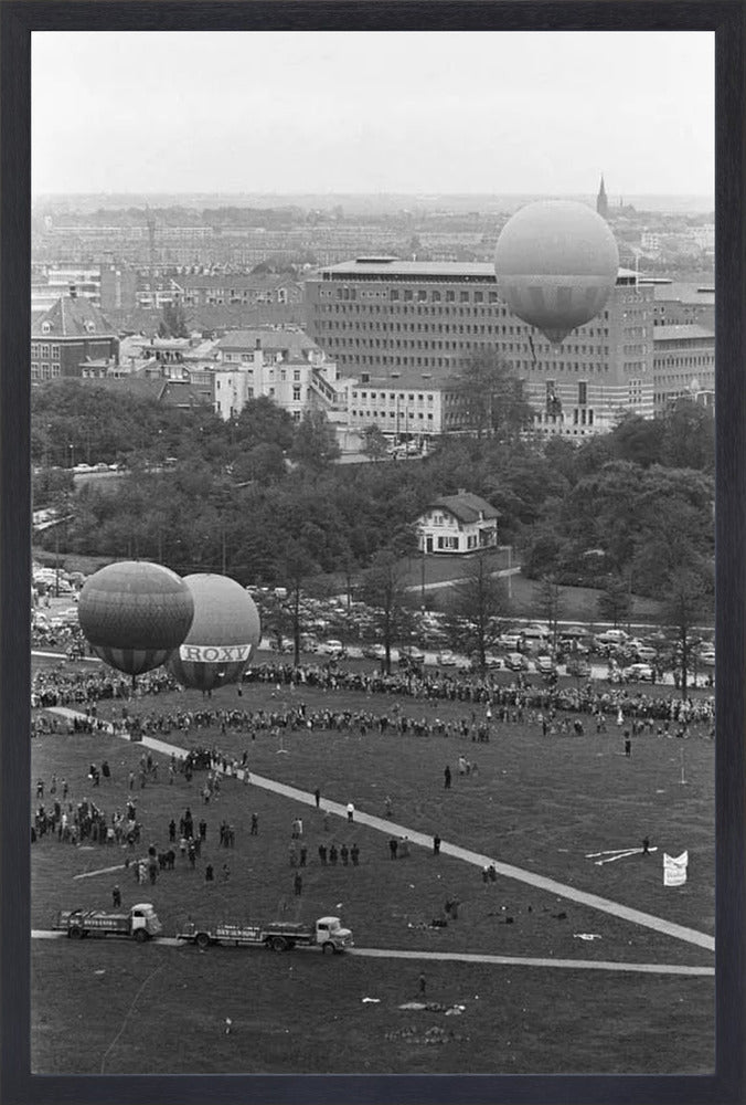 Ballonnen boven Den Haag - 1962