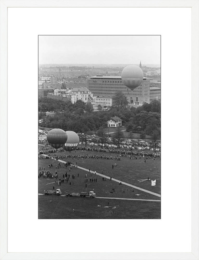 Ballonnen boven Den Haag - 1962