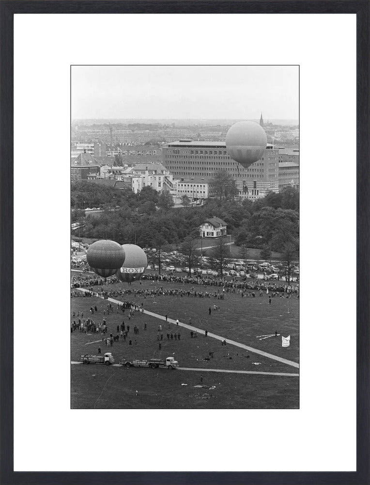 Ballonnen boven Den Haag - 1962
