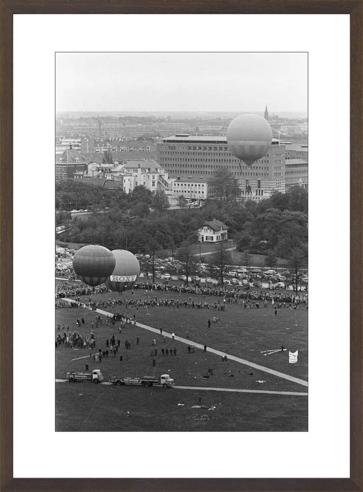 Ballonnen boven Den Haag - 1962