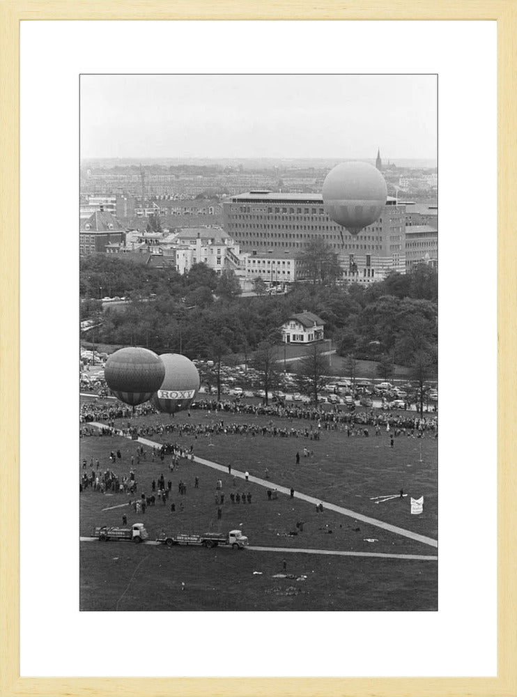 Ballonnen boven Den Haag - 1962