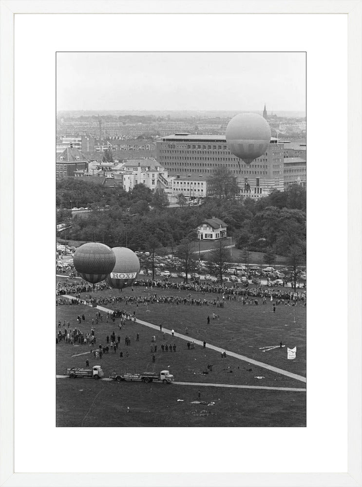 Ballonnen boven Den Haag - 1962