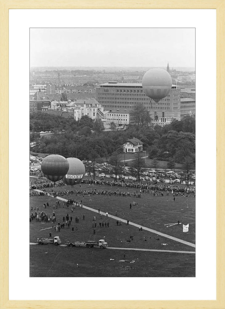 Ballonnen boven Den Haag - 1962