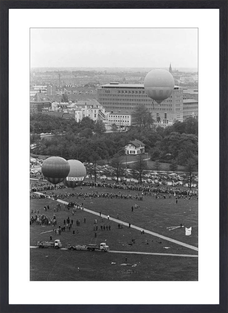 Ballonnen boven Den Haag - 1962
