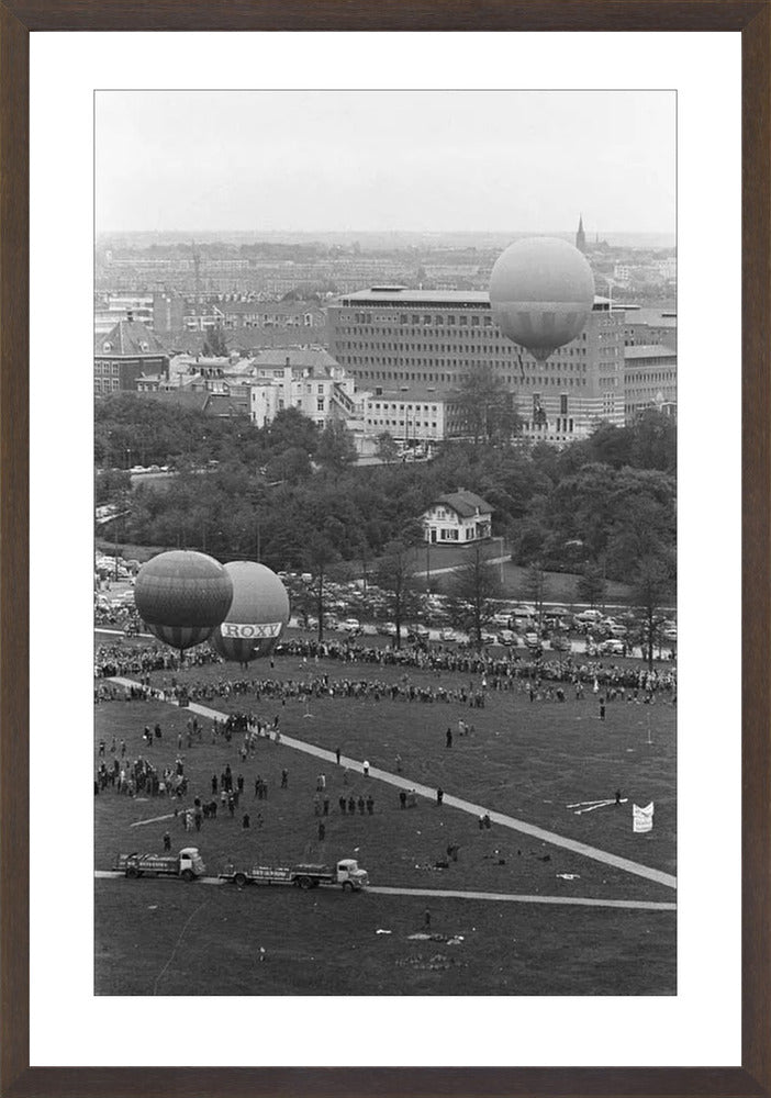 Ballonnen boven Den Haag - 1962