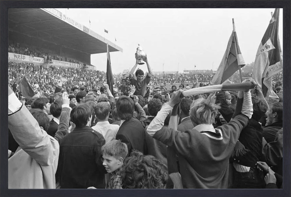 ADO-spelers met de KNVB-beker - 1968