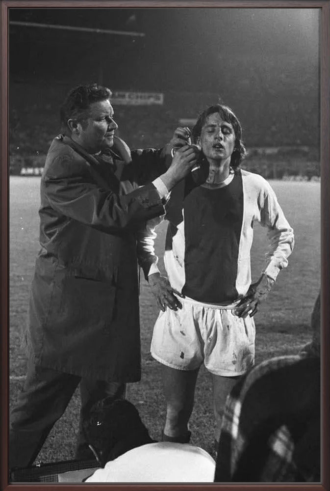 Johan Cruijff in de Halve Finale - 1971