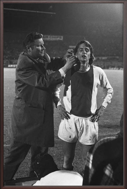 Johan Cruijff in de Halve Finale - 1971