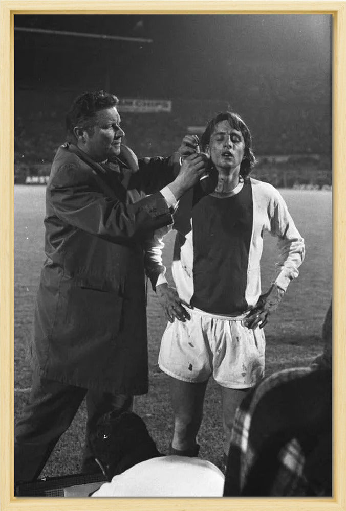 Johan Cruijff in de Halve Finale - 1971