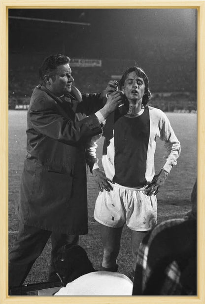 Johan Cruijff in de Halve Finale - 1971