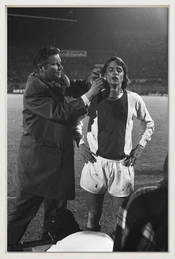 Johan Cruijff in de Halve Finale - 1971