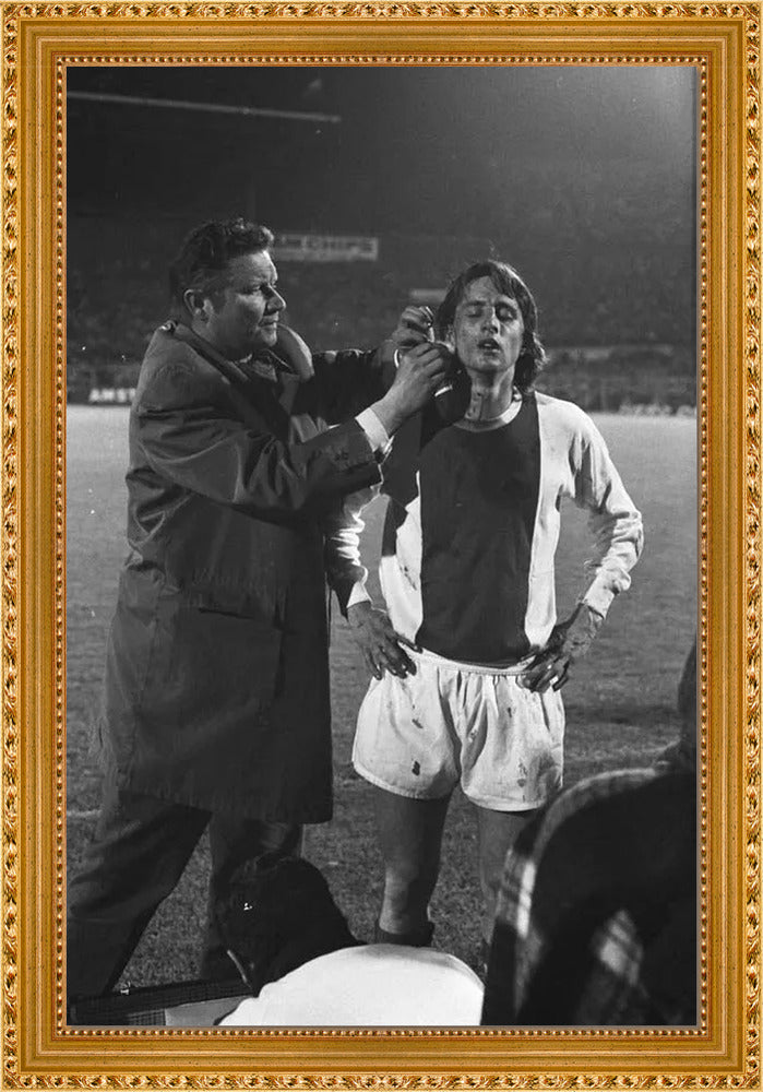Johan Cruijff in de Halve Finale - 1971