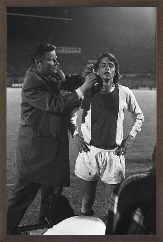 Johan Cruijff in de Halve Finale - 1971