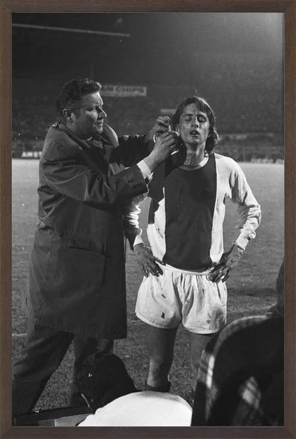 Johan Cruijff in de Halve Finale - 1971