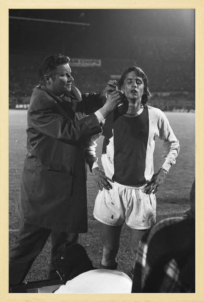 Johan Cruijff in de Halve Finale - 1971
