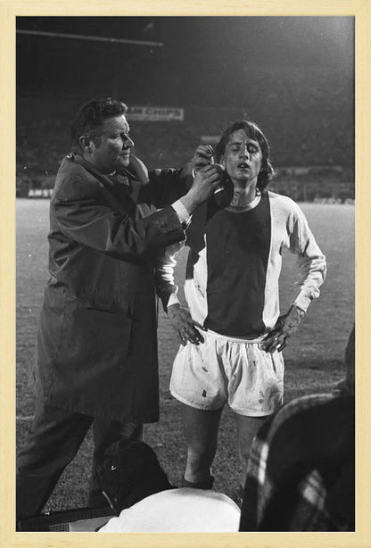 Johan Cruijff in de Halve Finale - 1971