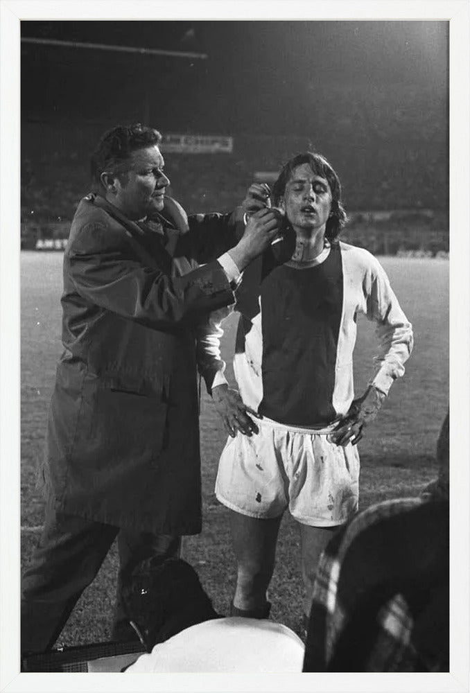 Johan Cruijff in de Halve Finale - 1971