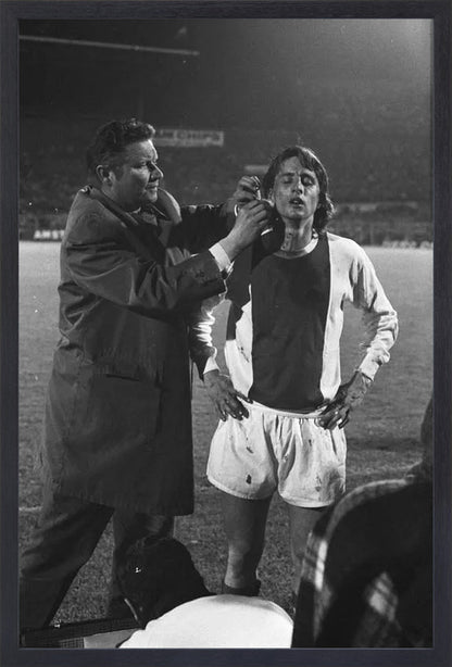 Johan Cruijff in de Halve Finale - 1971