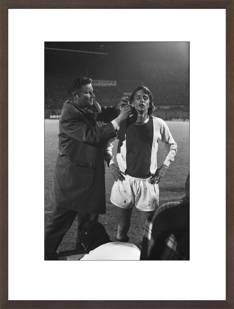 Johan Cruijff in de Halve Finale - 1971