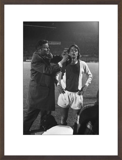 Johan Cruijff in de Halve Finale - 1971