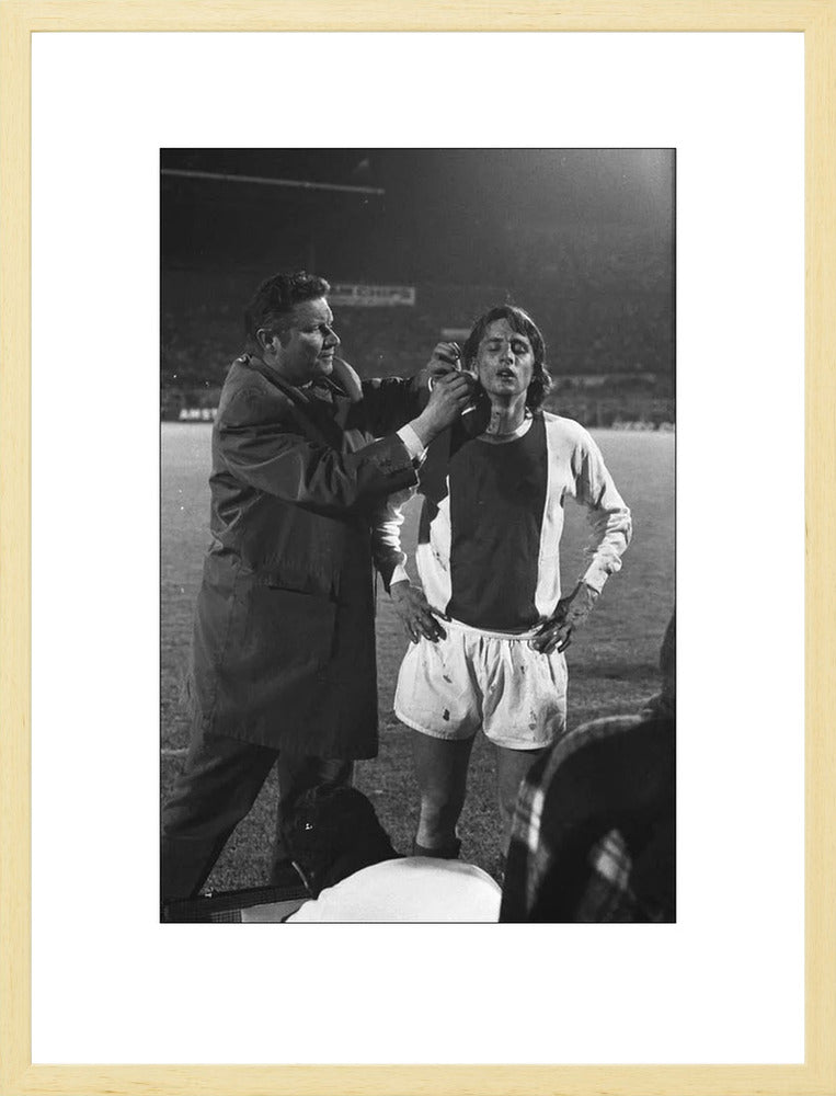 Johan Cruijff in de Halve Finale - 1971