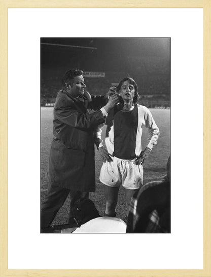 Johan Cruijff in de Halve Finale - 1971