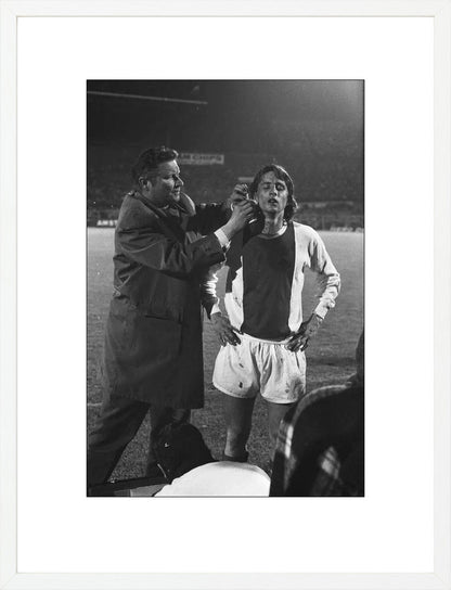 Johan Cruijff in de Halve Finale - 1971