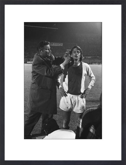 Johan Cruijff in de Halve Finale - 1971