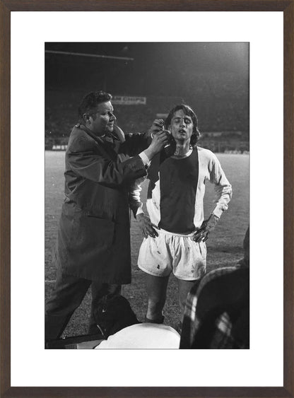 Johan Cruijff in de Halve Finale - 1971
