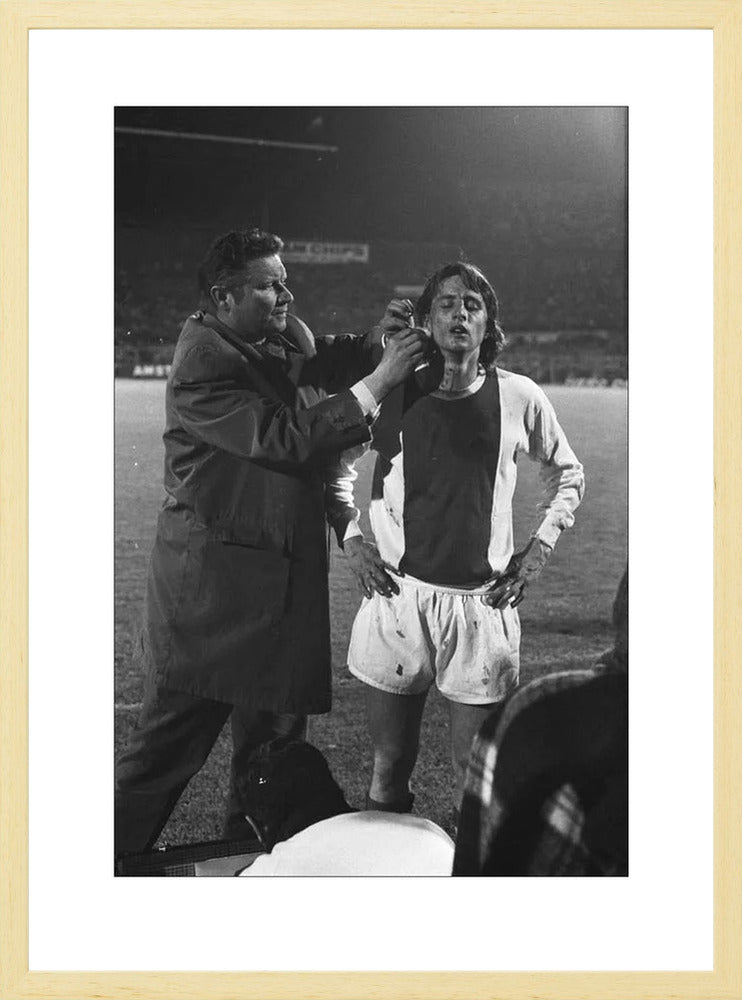 Johan Cruijff in de Halve Finale - 1971