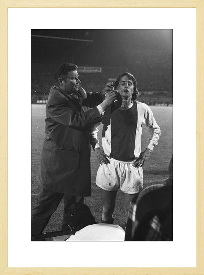 Johan Cruijff in de Halve Finale - 1971