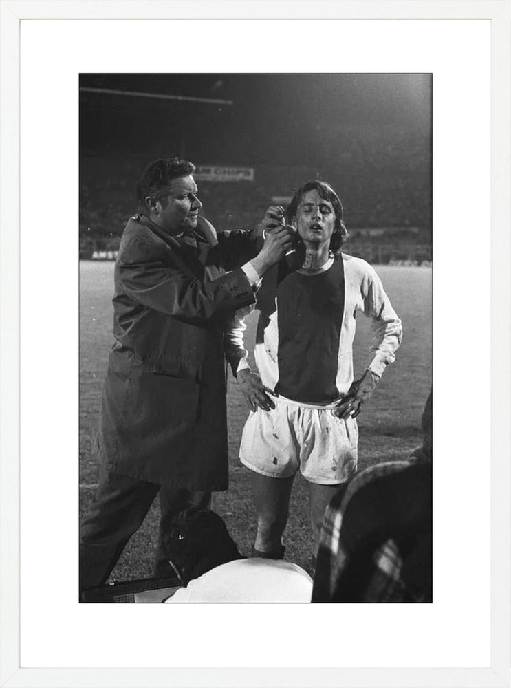 Johan Cruijff in de Halve Finale - 1971