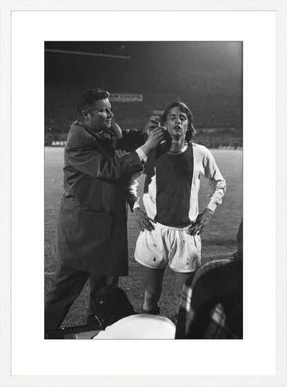 Johan Cruijff in de Halve Finale - 1971