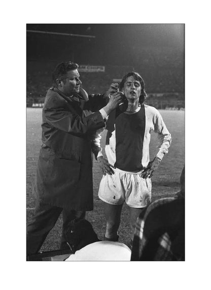 Johan Cruijff in de Halve Finale - 1971
