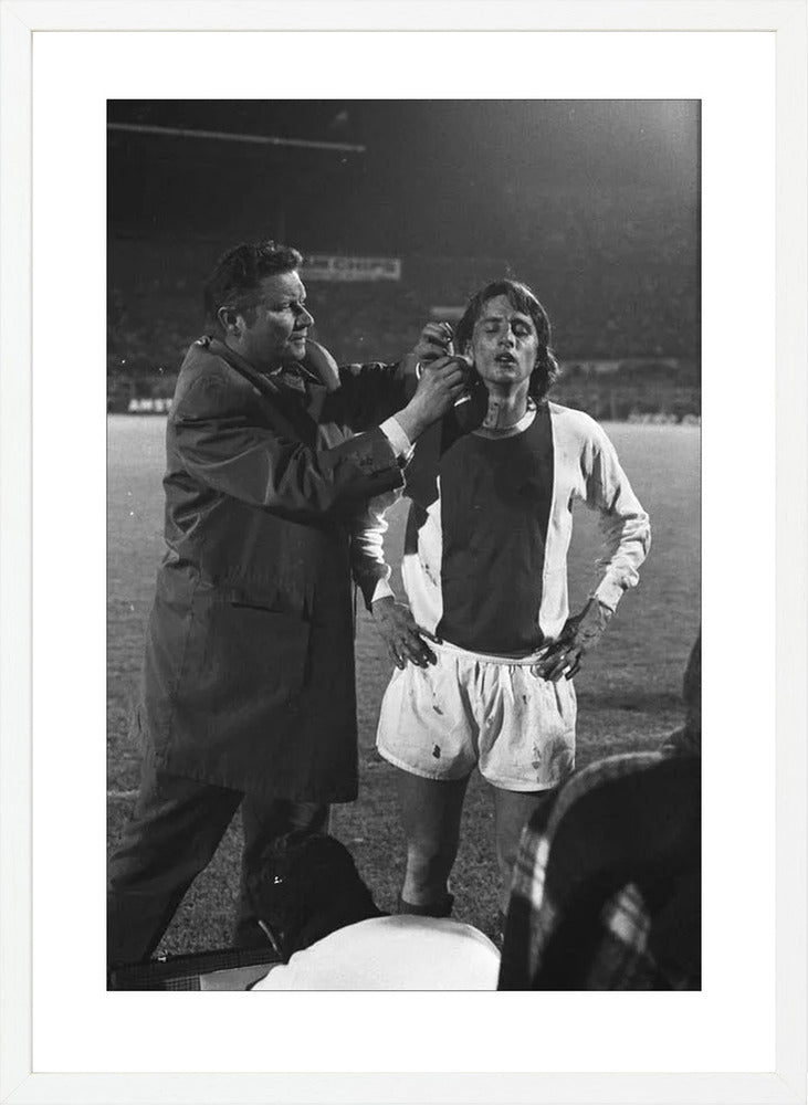 Johan Cruijff in de Halve Finale - 1971