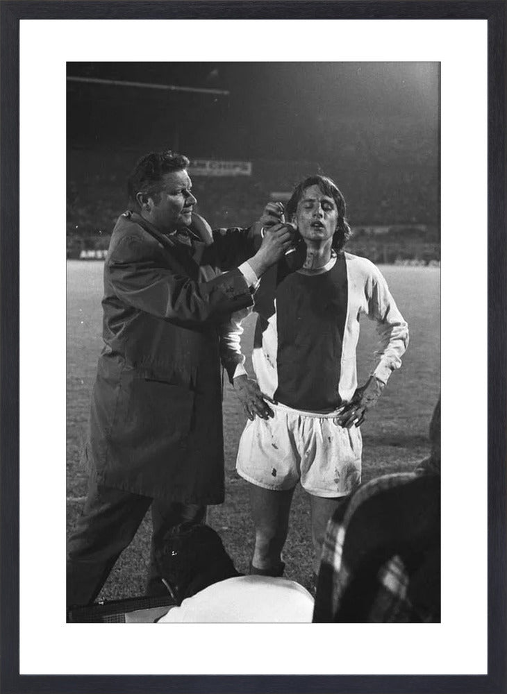 Johan Cruijff in de Halve Finale - 1971