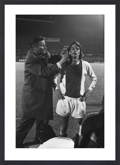 Johan Cruijff in de Halve Finale - 1971