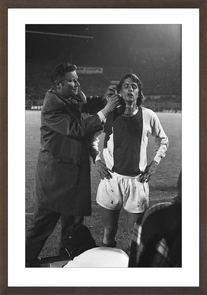 Johan Cruijff in de Halve Finale - 1971