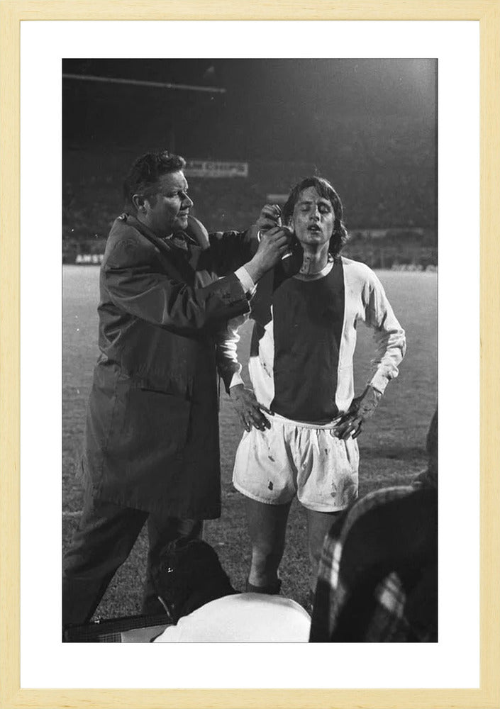 Johan Cruijff in de Halve Finale - 1971