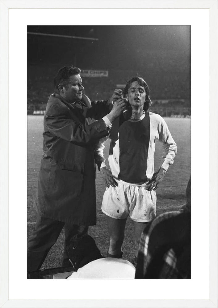 Johan Cruijff in de Halve Finale - 1971